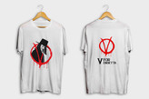 تصویر اصلی تیشرت V For Vendetta - پوشاک تایدای A.M. Design