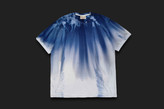 Ice Dye Tshirt Blue