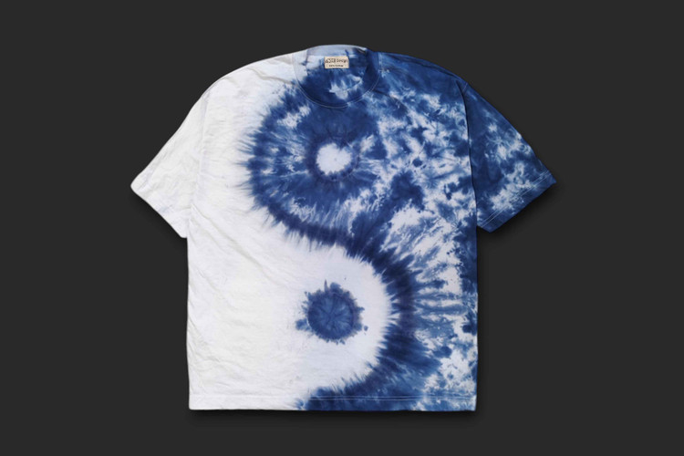 Yin Yang TieDye Tshirt Blue