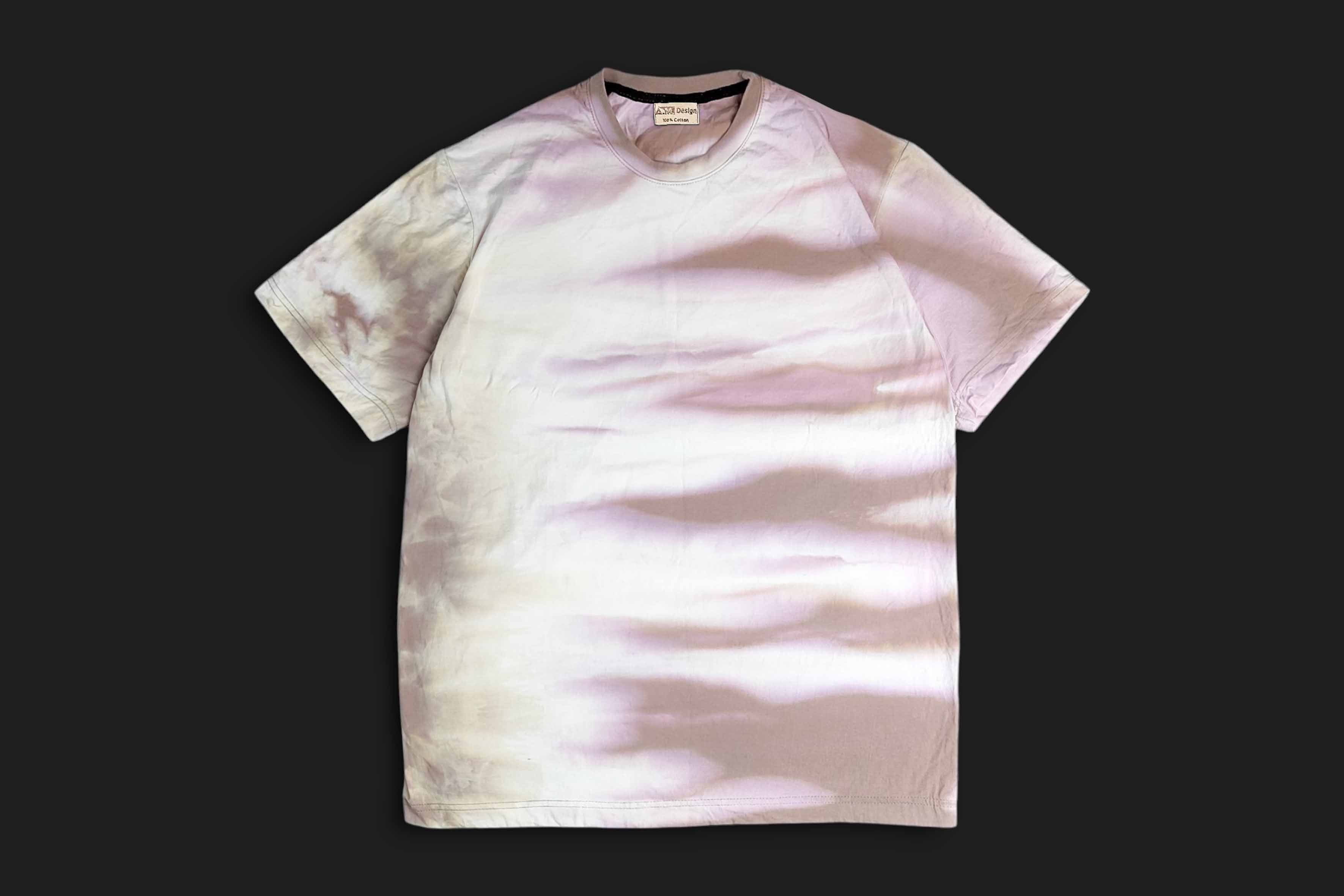 تیشرت تای دای ( شیبوری ) معکوس نسکافه‌ای