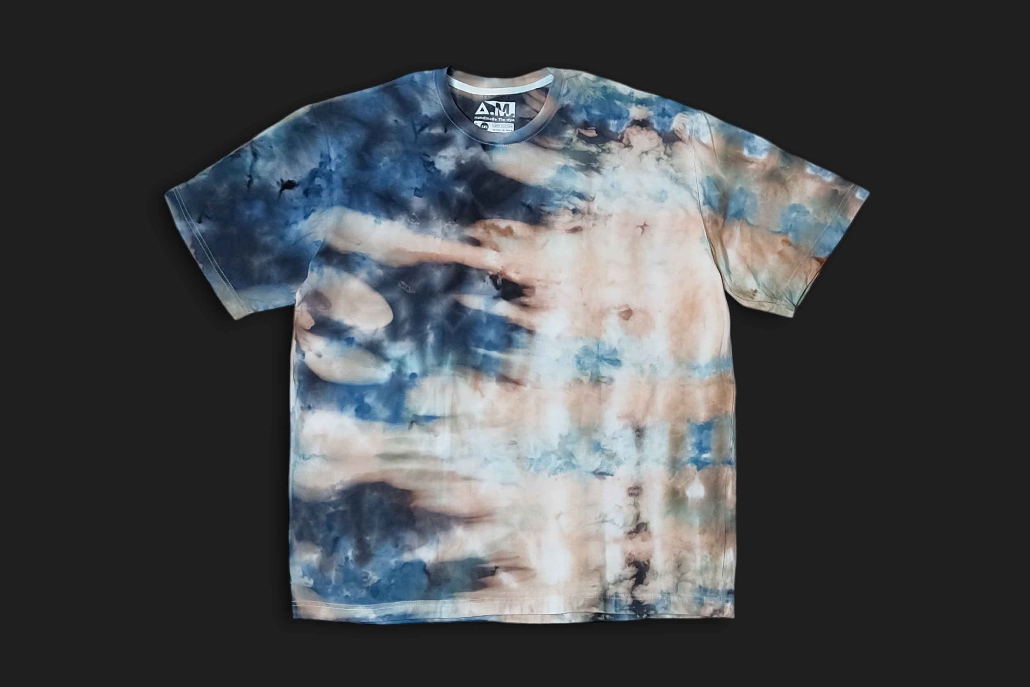 تیشرت تای دای ( شیبوری ) معکوس تک نسخه